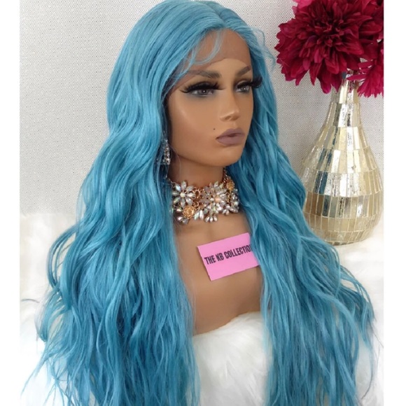 Blue Lace Front Wig